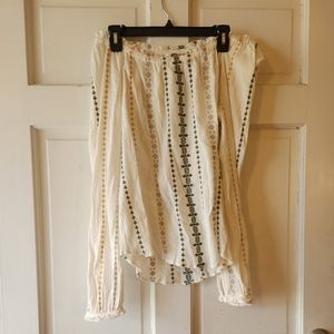 3/$20 Off the Shoulder Large Karen Kane Cotton Blouse